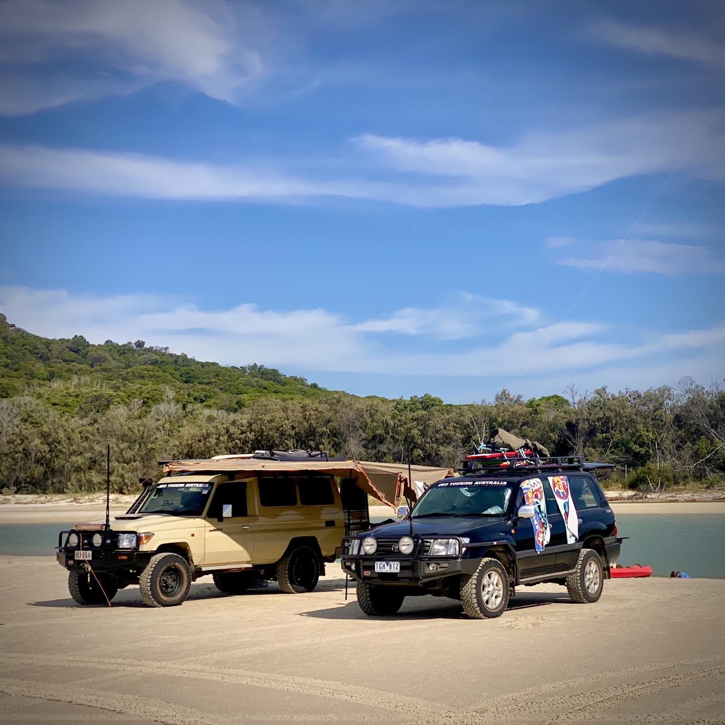 Is there a more iconic duo than the Troopy and 100 Series?